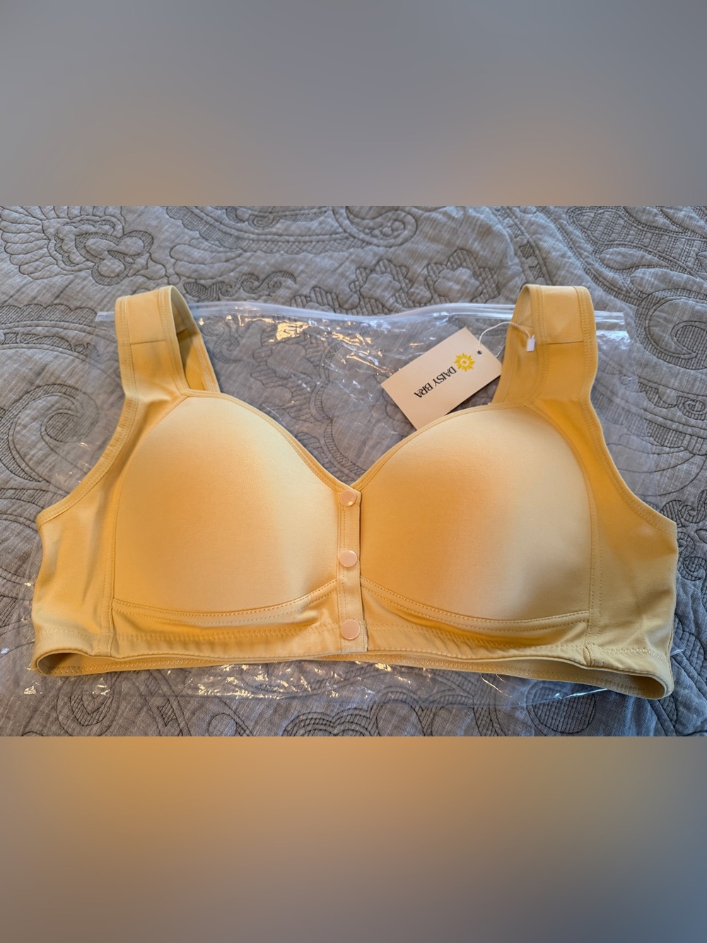 Daisy Bra Front-Closure Comfort Bra NWT